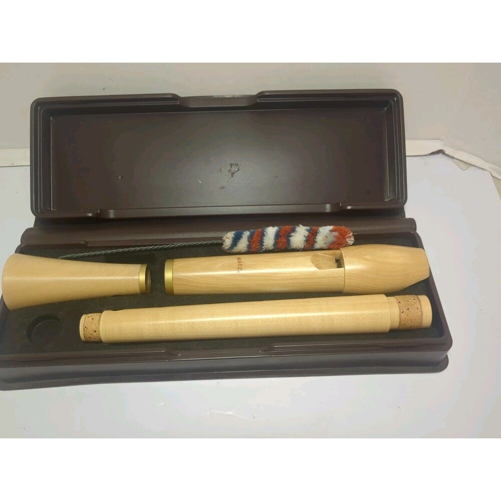 Vintage Moeck Tuju Alto (Treble) Recorder - Model 236 (Maple, Baroque Fingering)